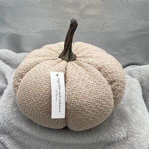 Cupcakes & Cashmere Textured Cream Pumpkin